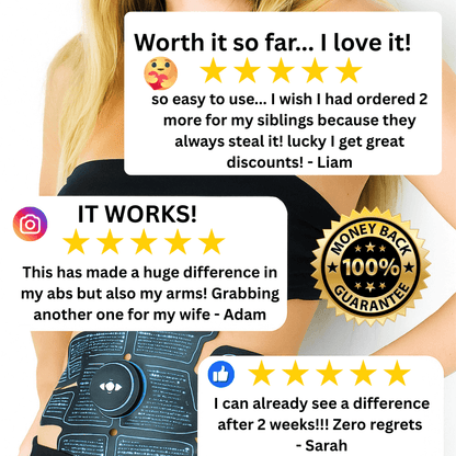 ToneWave™ Electronic Muscle Stimulator